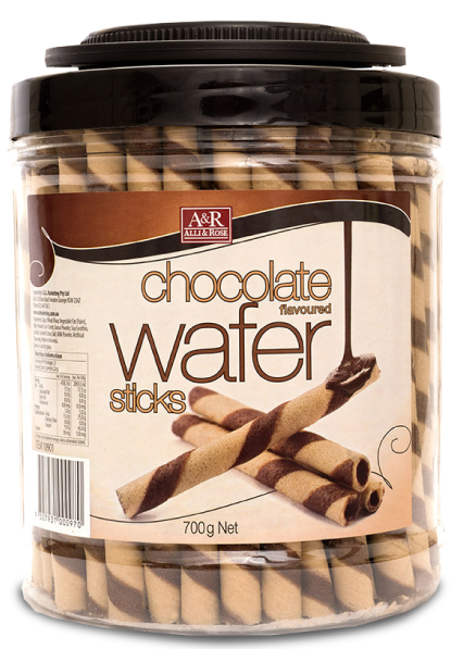 Chocolate Wafer Sticks