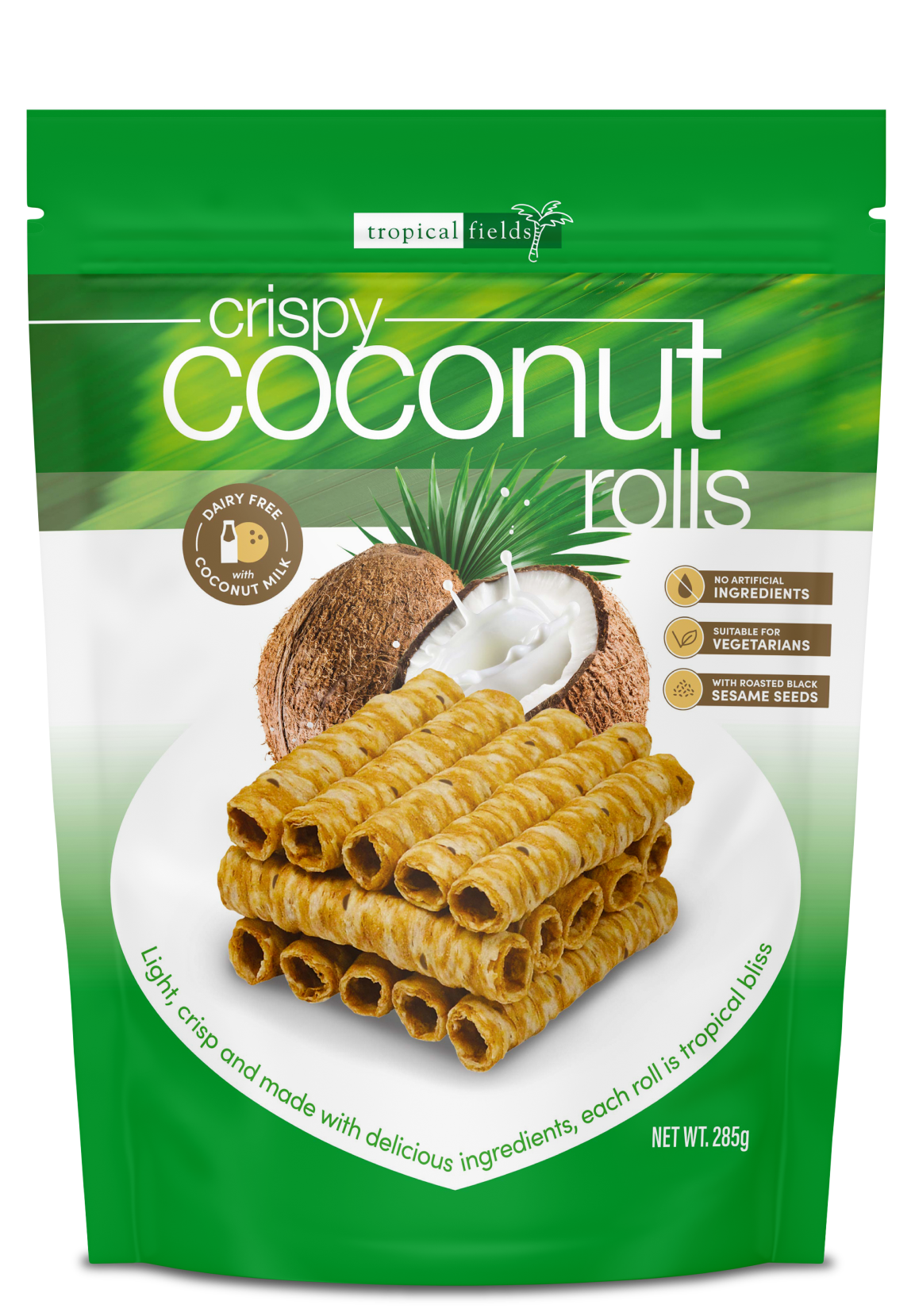 Crispy Coconut Rolls 285g