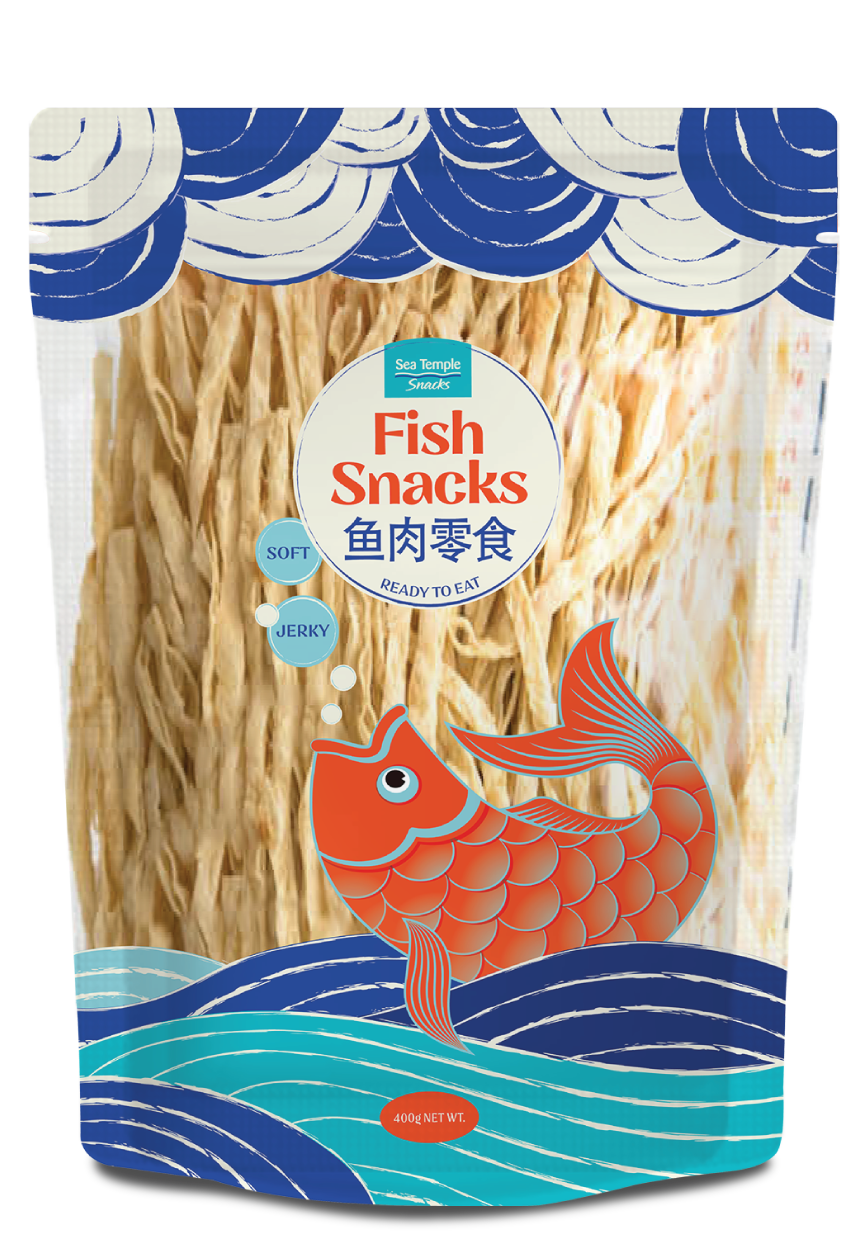 Front of Fish Snacks bag