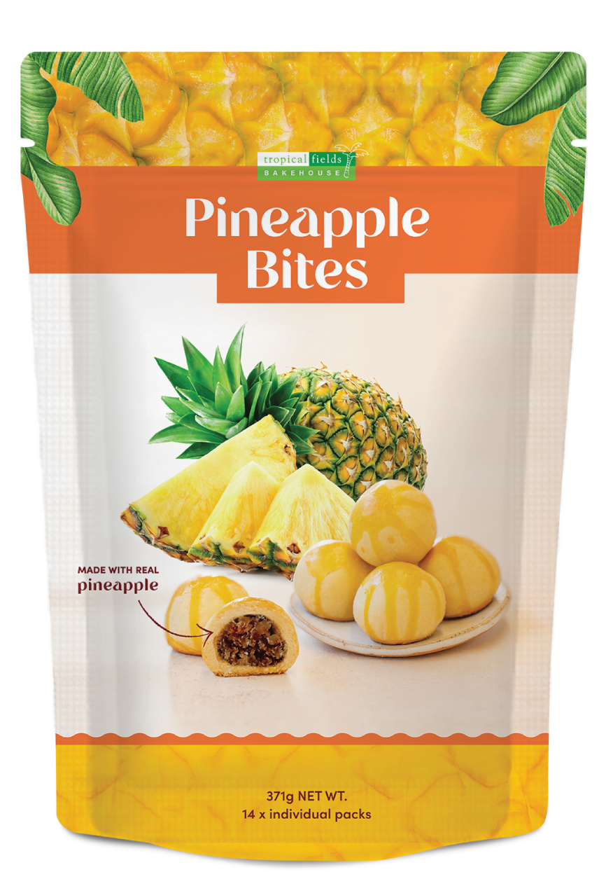 Front of Pineapple Bites bag