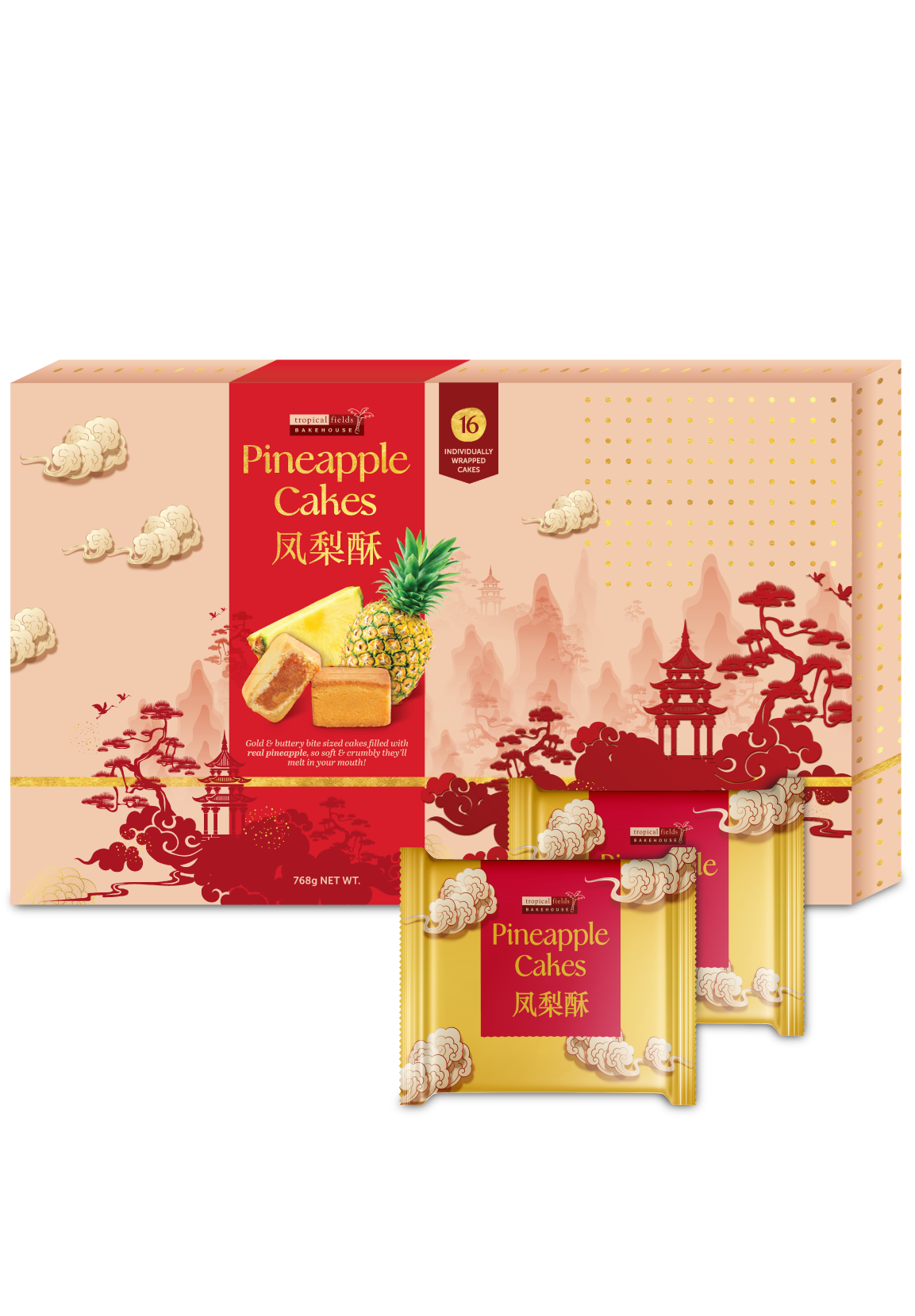 Pineapple Cake Gift Box
