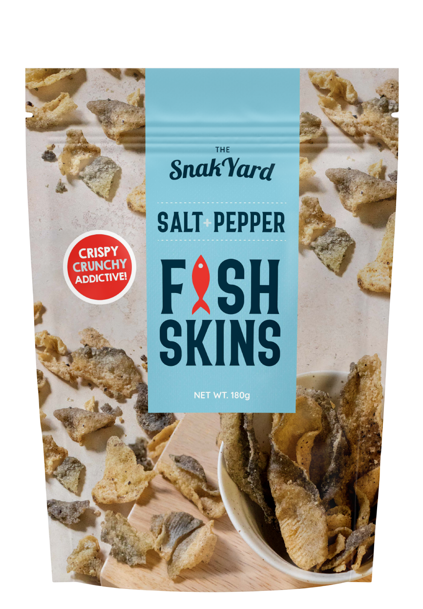 Salt & Pepper Fish Skins