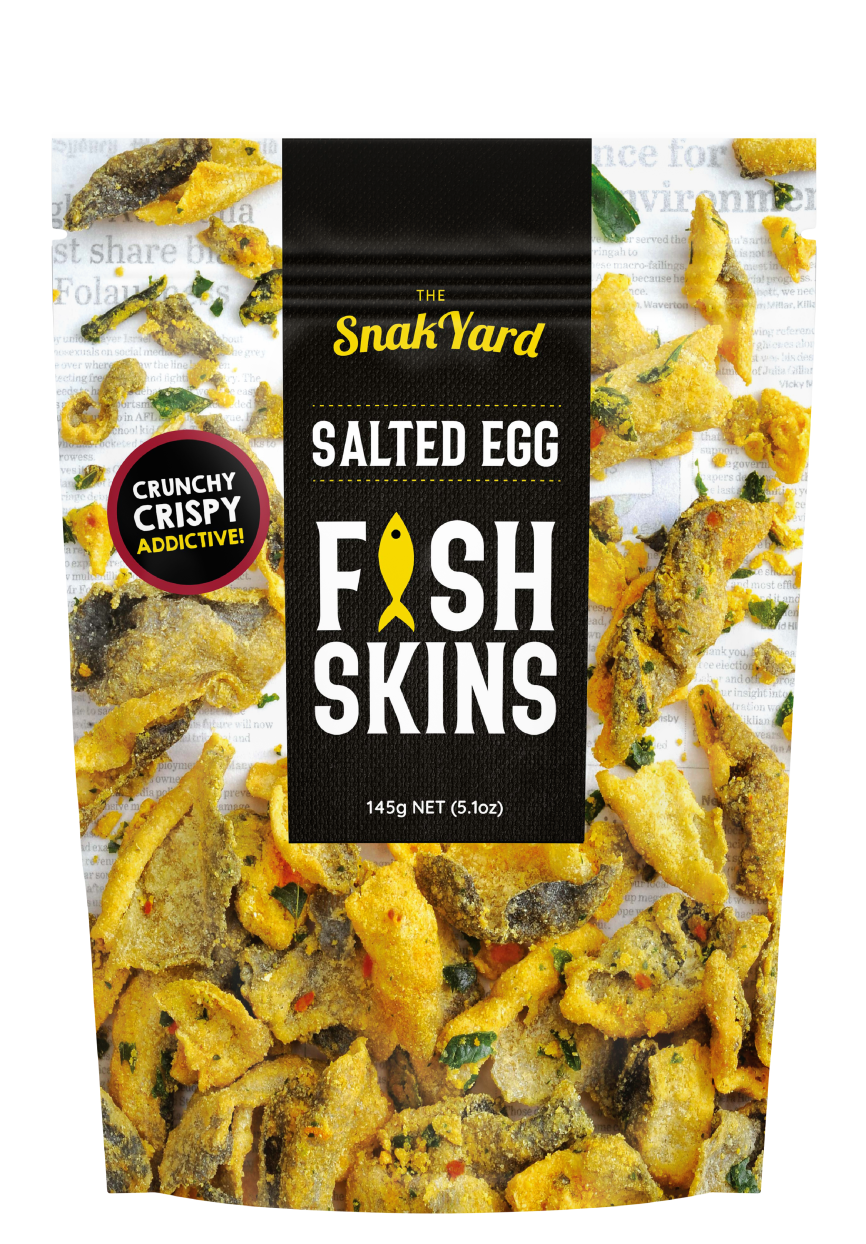 Salted Egg Fish Skins