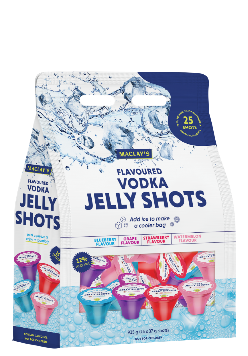 Flavoured Vodka Jelly Shots