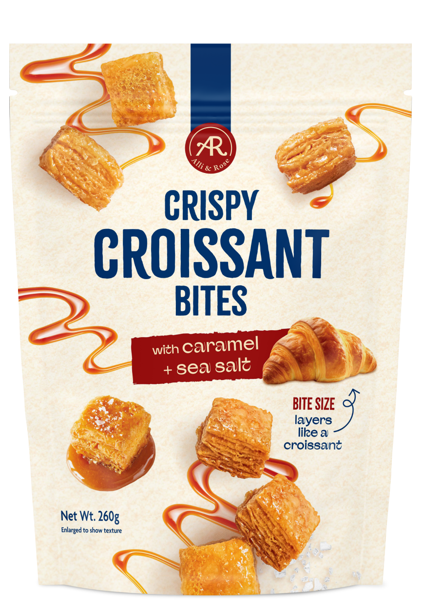 Crispy Croissant Bites Caramel & Sea Salt